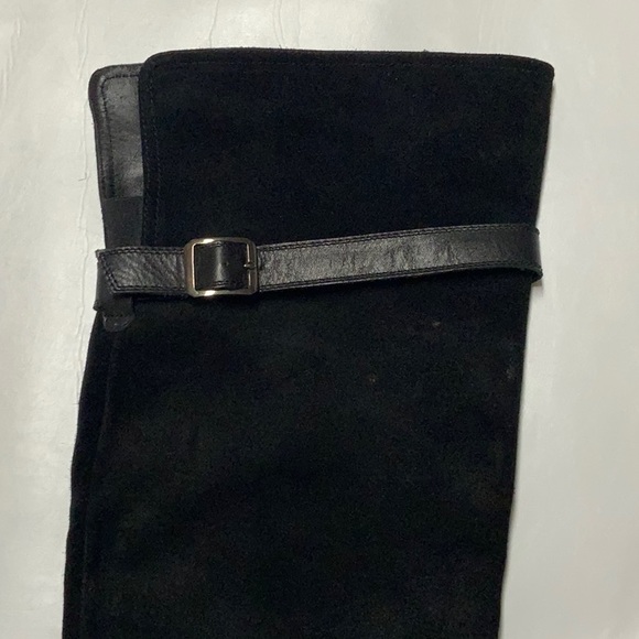 Black cuff boots, size 7 1/2 N - Picture 4 of 7